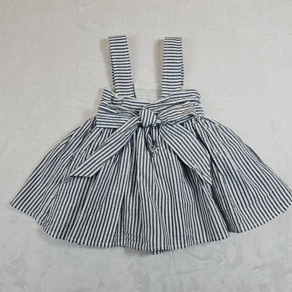 Savannah Sundress Seersucker 12 Month Transportation Appliqué Adjustable Straps - Picture 5 of 14